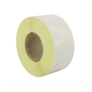 لیبل کاغذی 20x40 میلیمتری تک ردیفه