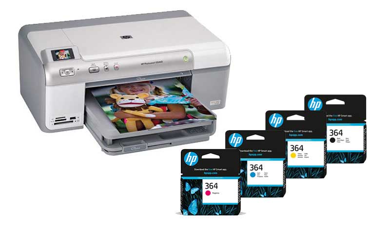 کارتریج قابل شارژ 4 رنگ HP 364