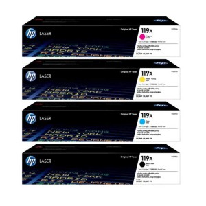 کارتریج HP 119A ست چهاررنگ اچ پی اورجینال طرح شرکتی