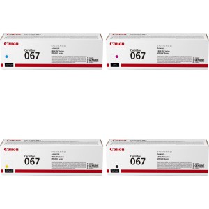 کارتریج CANON 067 ست چهاررنگ کانن اورجینال طرح شرکتی