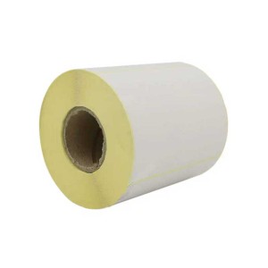 لیبل کاغذی 80x100 میلیمتری تک ردیفه