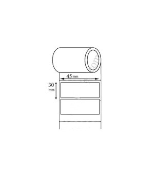کاغذ گلاسه 35x45 میلیمتری تک ردیفه