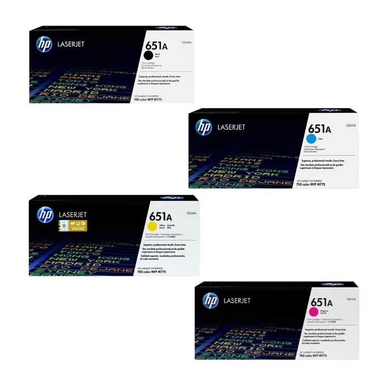 کارتریج تونر لیزری قرمز اچ پی HP 651A